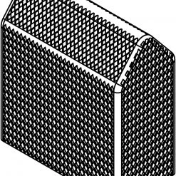 Athearn HO Spark Arrestor Angled ATSF Type (6)