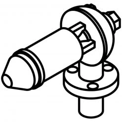 Athearn HO Hancock Air Whistle w o Reflector (3)