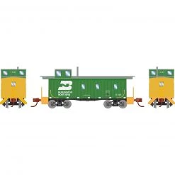 Athearn N 30' 3-Window Caboose, BN #11025