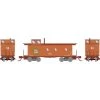 Athearn N 30' 3-Window Caboose, GTW #0956