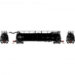 Athearn N TankTrain Intermediate, GATX/Black Letter #28229