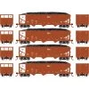 Athearn HO RTR 40' 3-Bay Ribbed Hopper with Load, CC (4) -Athearn Sales Shop ATH15167 A0 9X40TFPY