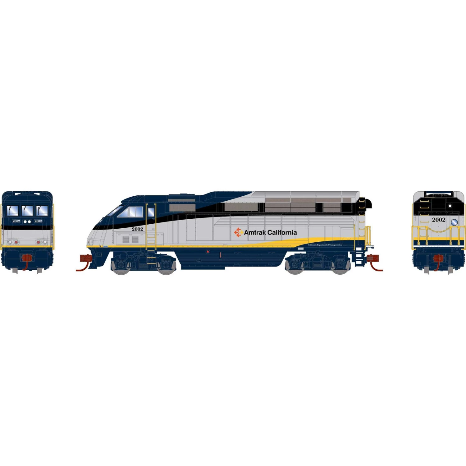 Athearn N F59PHI, CDTX #2002 3 Athearn N F59PHI, CDTX #2002