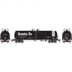 Athearn HO RTR RTC 20,900 Gallon Tank, ATSF #98494