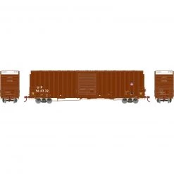 Athearn HO RTR 60' Hi-Cube Ex-Post Box, UP/Brown #560332