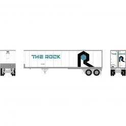 Athearn HO RTR 40' Fruehauf Trailer, The Rock/RIZ #209251