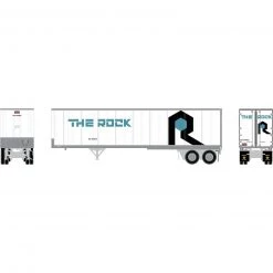 Athearn HO RTR 40' Fruehauf Trailer, The Rock/RIZ #209260