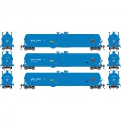 Athearn HO RTR 62' Tank, ACFX (3)