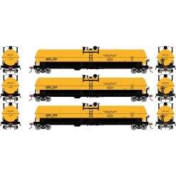 Athearn HO RTR 62' Tank, SANX (3)