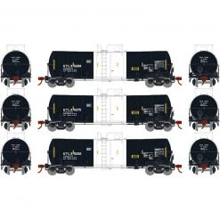 Athearn HO RTR 16,000-Gallon Clay Slurry Tank,UTLX #2 (3)