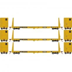 Athearn HO RTR 60' Bulkhead Flat, TTPX (3)