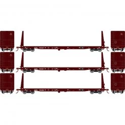 Athearn HO 60' Bulkhead Flat, NOKL #725357, 725361, 725383 (3)