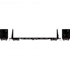 Athearn HO 60' Bulkhead Flat, SP&S #35011