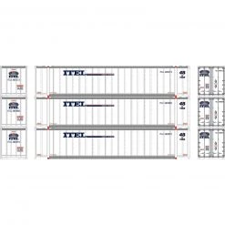 Athearn N 48' Container, ITEL #1 (3)