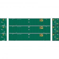 Athearn N 53' Stoughton Containers, EMP # 1 (3)