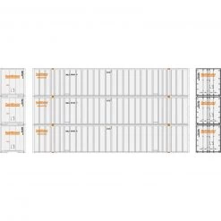 Athearn N 53' Stoughton Containers, Optimodal # 1 (3)