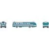 Athearn N Intercity Bus, Teal & Cream