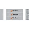 Athearn N 40' Corrugated Low Container, Nedlloyd #1 (3) -Athearn Sales Shop ATH17394 A0 EDXHQ54S