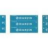 Athearn N 40' Corrugated Low-Cube Container, Hanjin #2 (3)