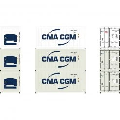 Athearn N 20' Reefer Container CMA CGM (3)