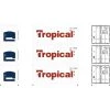 Athearn N 20' Reefer Container Tropical (3) -Athearn Sales Shop ATH17729 A0 3TBTKSHG