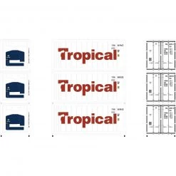 Athearn N 20' Reefer Container Tropical (3)