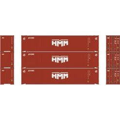Athearn N 45' Container, HMM/KOBC #1 (3)