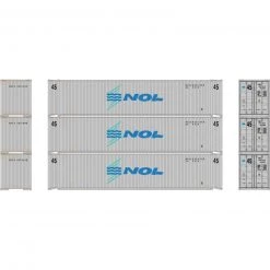 Athearn N 45' Container, NOL #1 (3)