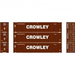 Athearn N 45' Container, Crowley #1 (3)