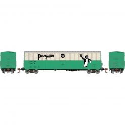Athearn HO 50' NACC Box, Penguin Ginger Ale #7004