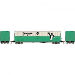Athearn HO 50' NACC Box, Penguin Ginger Ale #7007
