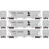 Athearn HO RTR PS 4740 Covered Hopper, IC (3) -Athearn Sales Shop ATH18786 A0 ZMEXUIKY