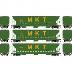 Athearn HO RTR PS 4740 Covered Hopper, MKT (3)