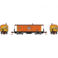 Athearn N Bay Window Caboose, MILW #992222