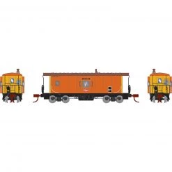 Athearn N Bay Window Caboose, MILW #992226