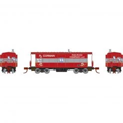 Athearn N Bay Window Caboose, RJ Corman #9095