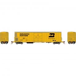 Athearn N FGE 57' Mechanical Reefer, BNFE/Yellow #9292