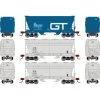 Athearn N ACF 2970 Covered Hopper, GT&W (3)