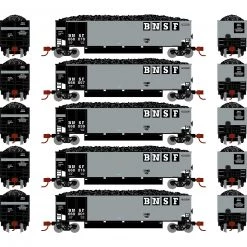 Athearn N Bethgon Coalporter with Load, BNSF #1 (5)