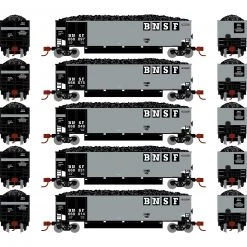 Athearn N Bethgon Coalporter with Load, BNSF #3 (5)