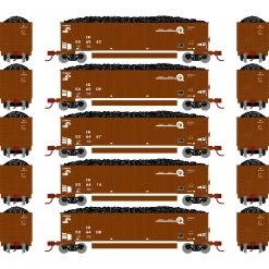 Athearn N Bethgon Coalporter with Load, CR #1 (5)