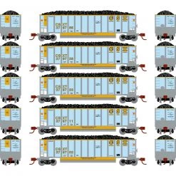 Athearn N Bethgon Coalporter with Load, CSX #1 (5)