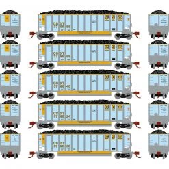 Athearn N Bethgon Coalporter with Load, CSX #2 (5)