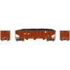 Athearn N 40' 3-Bay Ribbed Hopper with Load, BNSF #618002 -Athearn Sales Shop ATH25567 A0 MXBHS61U
