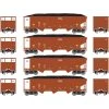 Athearn N 40' 3-Bay Ribbed Hopper with Load, CC #2 (4) -Athearn Sales Shop ATH25578 A0 5O1CD9SY