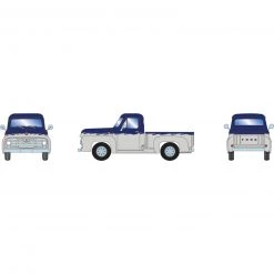 Athearn HO RTR 1955 Ford F-100 Pickup, Blue/White