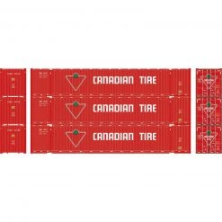 Athearn HO RTR 53' Jindo Container, Canadian Tire (3)