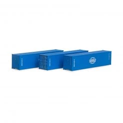 Athearn HO RTR 40' Corrugated HC Container, Cosco #1 (3)