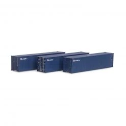 Athearn HO RTR 40' Corrugated HC Container, NYK #1 (3)