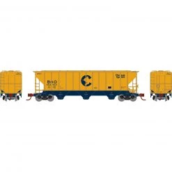 Athearn N PS 4427 Covered Hopper, B&O #602923